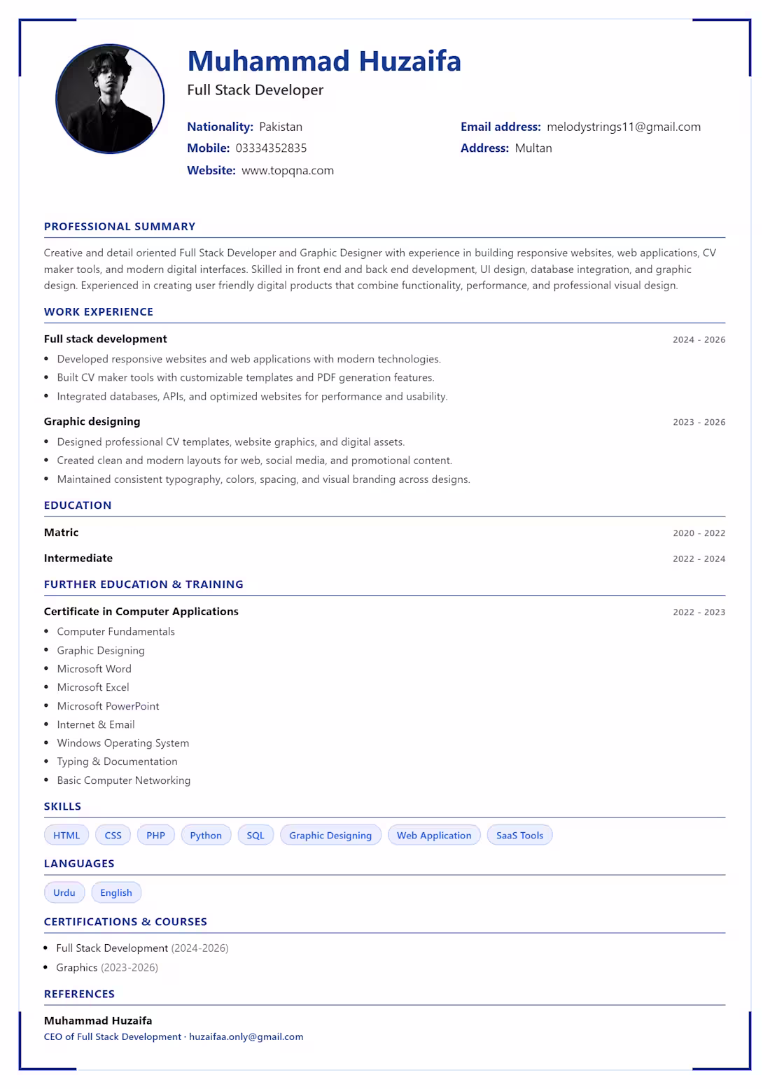 Cover image for I design and develop modern,