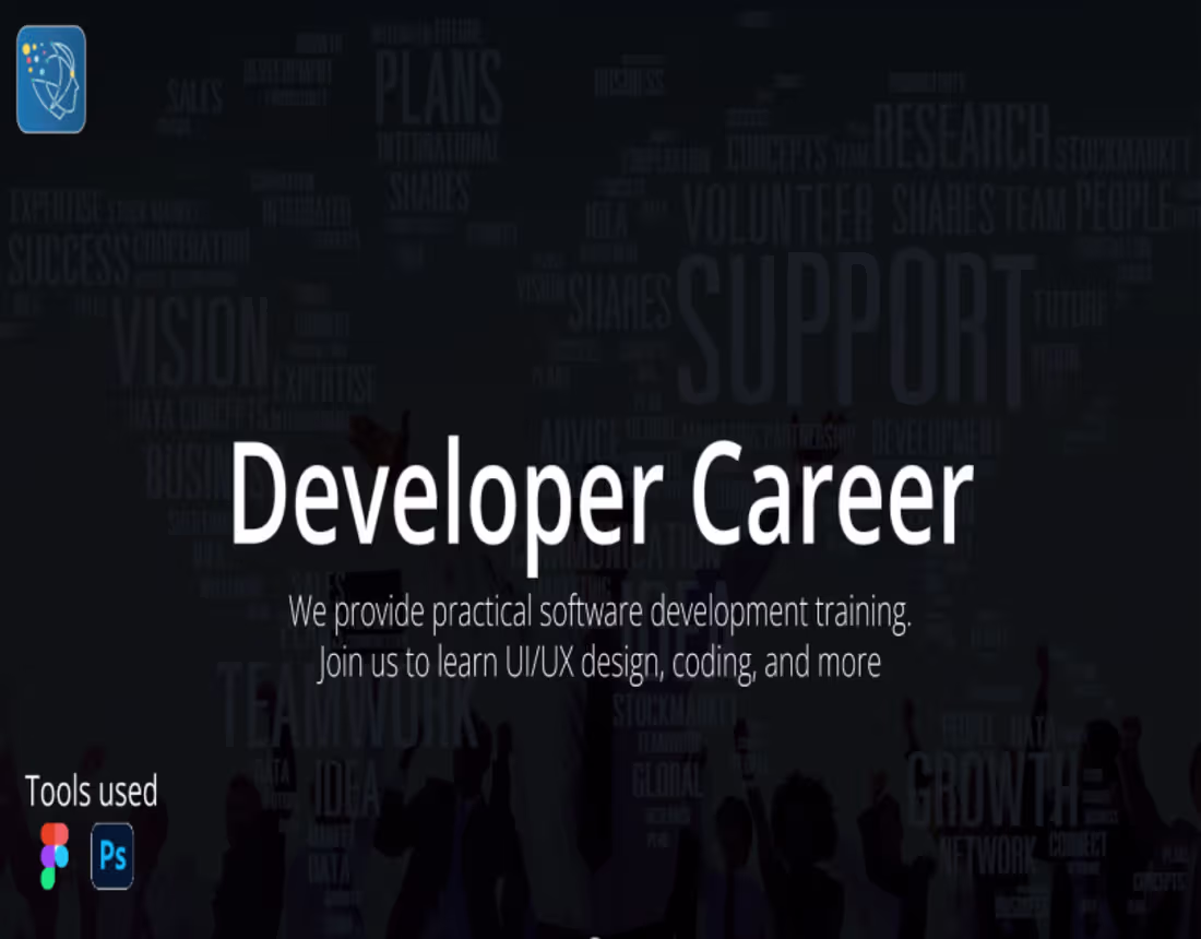 Cover image for Developer Career Landing Page