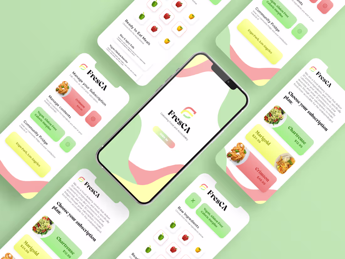 Cover image for FresCA - Meal Plan Subscription App