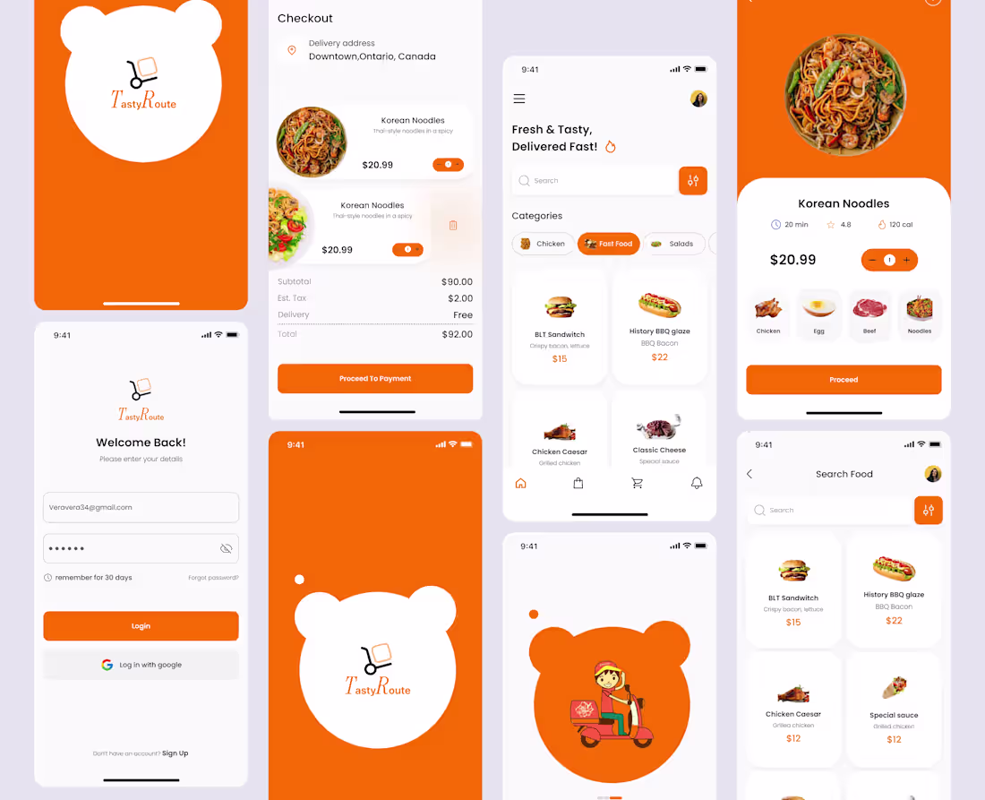 Cover image for TastyRoute connects users with nearby