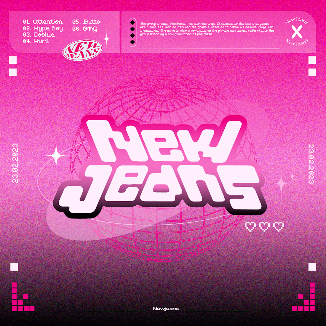Cover image for NewJeans Album
