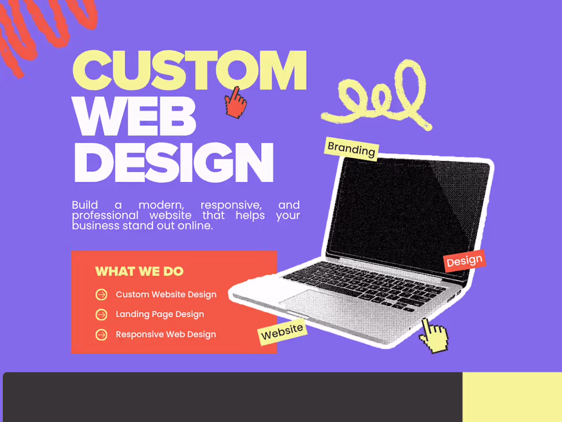 Cover image for Custom Web Design: Modern, Responsive Business Websites