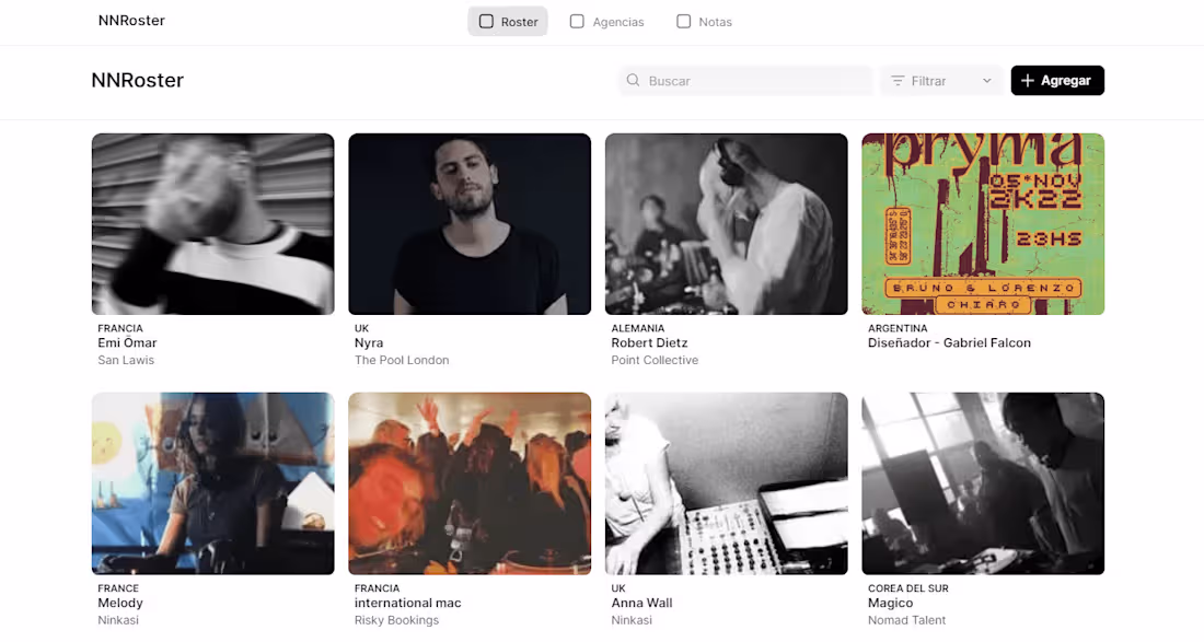 Cover image for Natural Noise Roster