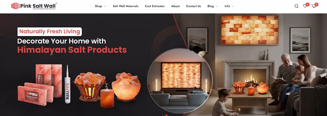 Cover image for Shopify SEO Growth Optimization (Pink Salt Wall)