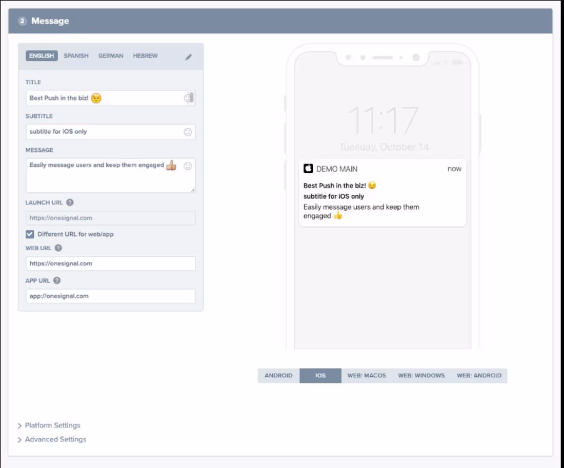 Cover image for OneSignal is a real-time messaging