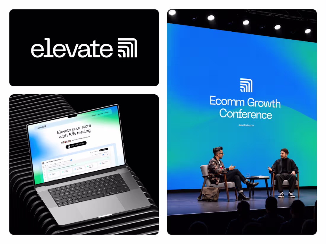 Cover image for branding for Elevate, a Shopify