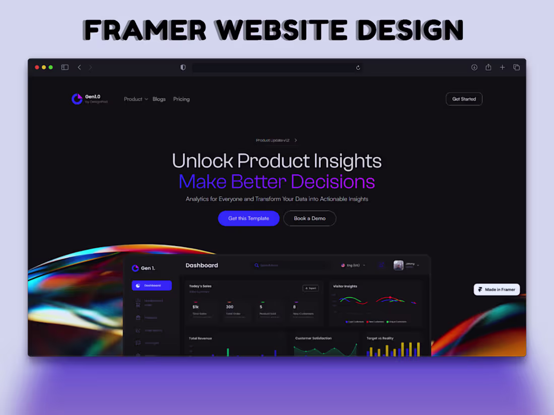 Cover image for Custom Framer Website Designer | Minimalist SaaS & B2B Sites 