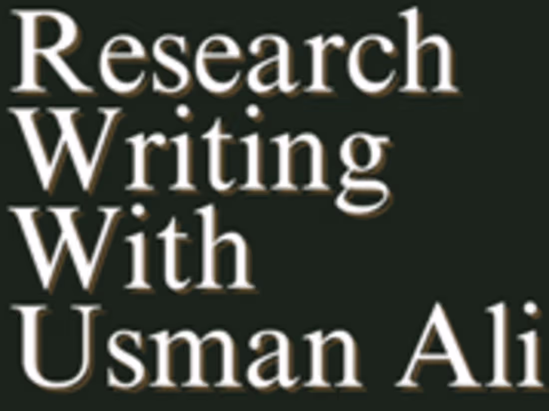 Cover image for Academic Research