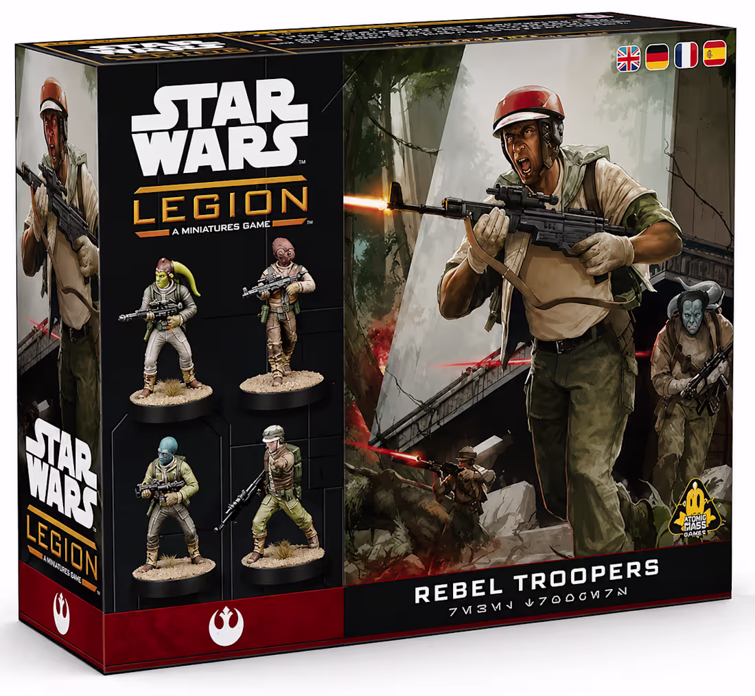 Cover image for Star Wars Legion Rebel Troopers Showcase