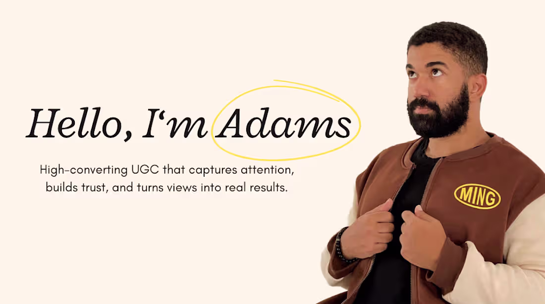 Cover image for UGC Content Creator