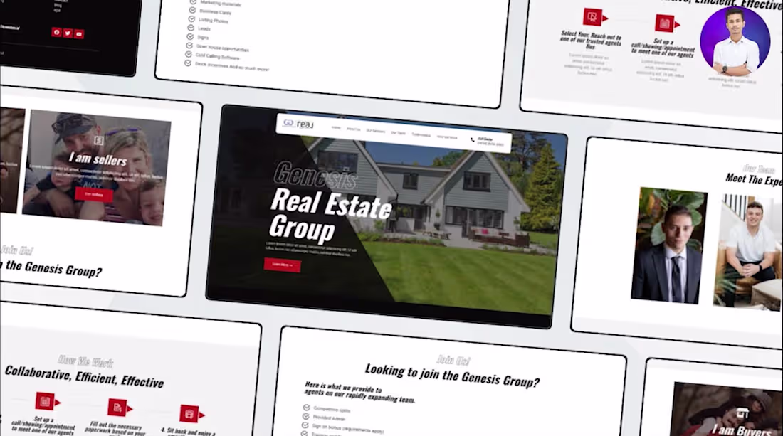 Cover image for Real Estate website