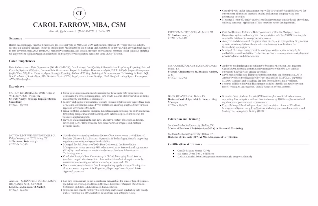Cover image for Restructured and reformatted a senior-level