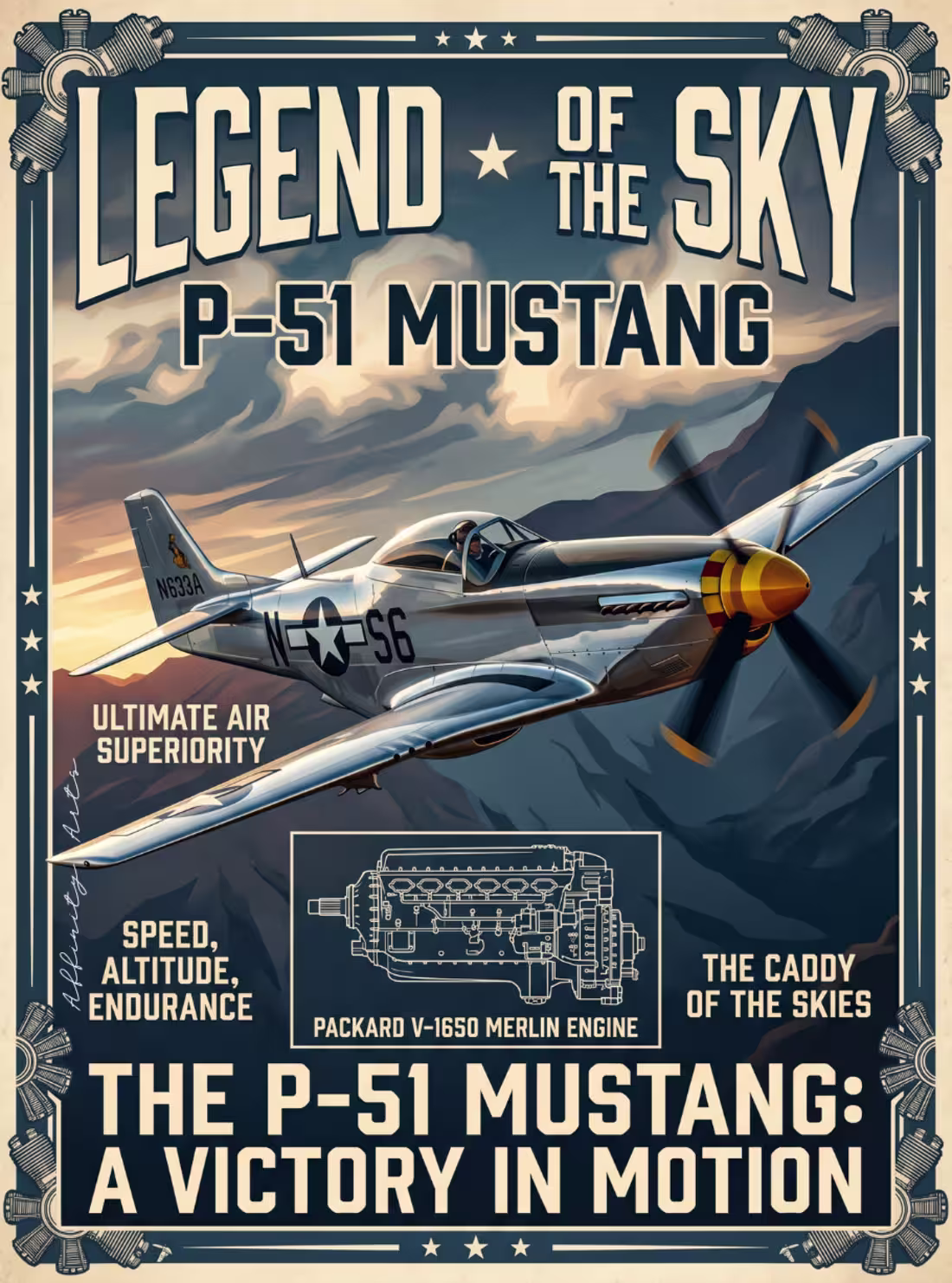 Cover image for "P-51 Mustang: Legend of the