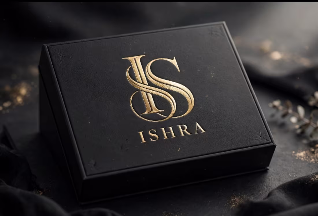 Cover image for Luxury Gold Foil Monogram Logo