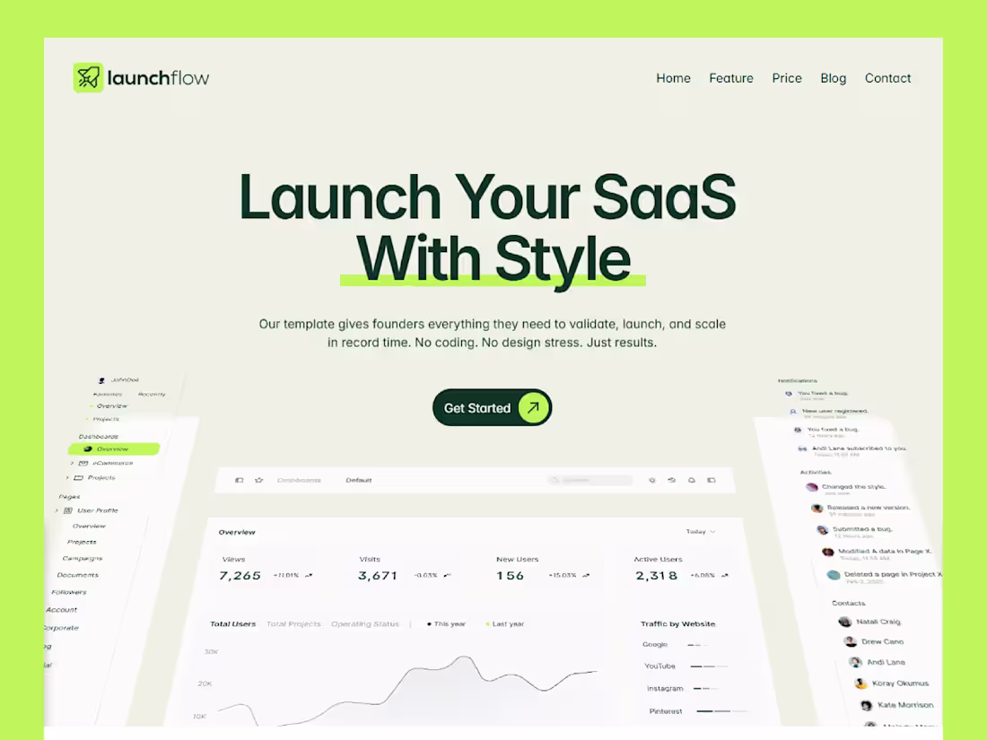 Cover image for Framer Landing Page Design