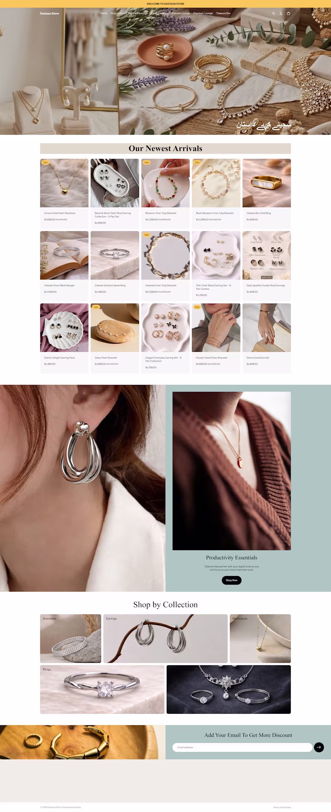 Cover image for Jewelry E-Commerce Website Description
I developed