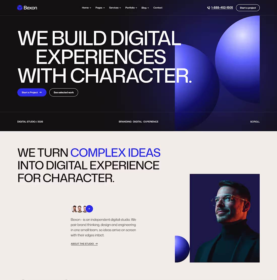 Cover image for Project Title: 
Bexon — High-Converting