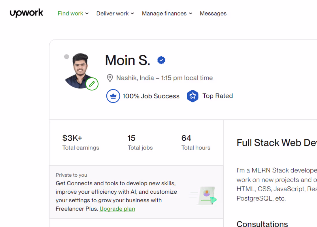 Cover image for Full Stack Web Developer | MERN