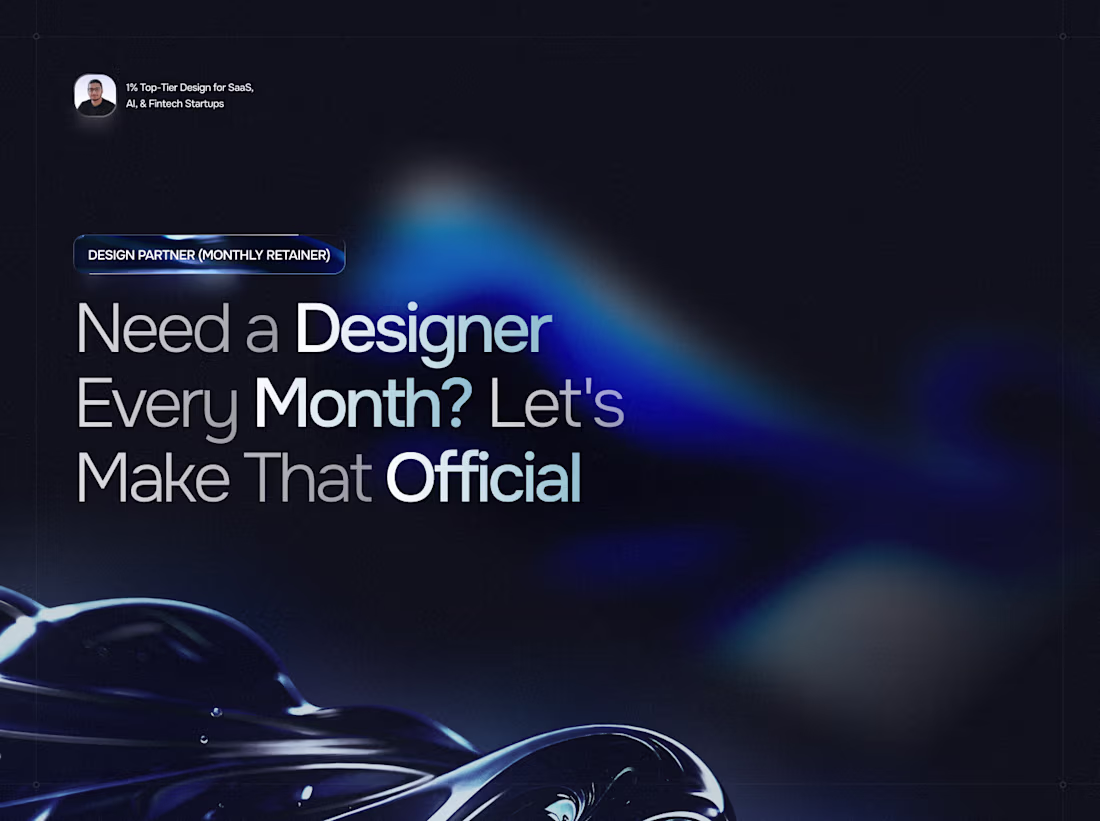 Cover image for Design Partner (Monthly Retainer)