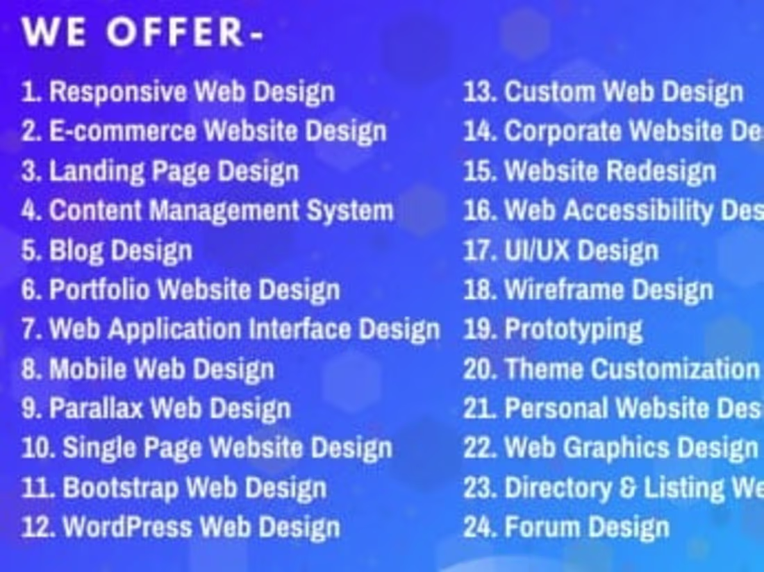 Cover image for Website Development Service