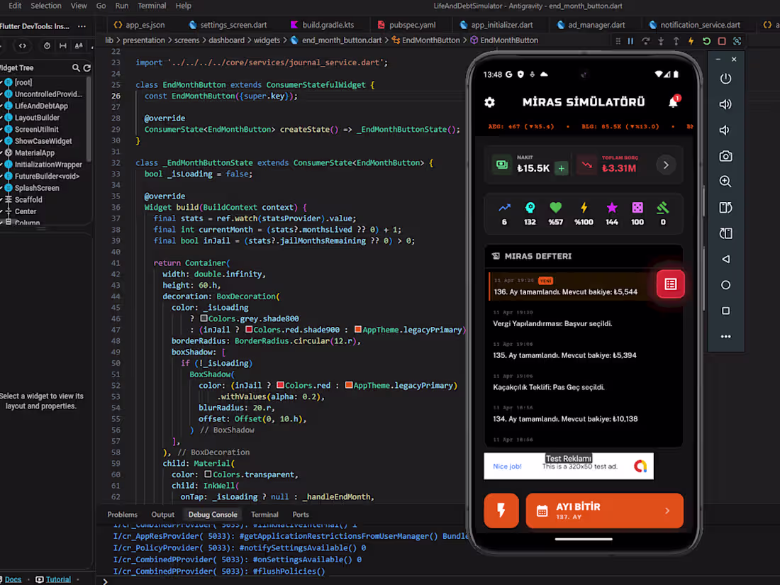 Cover image for Miras Simülatörü" is a mobile