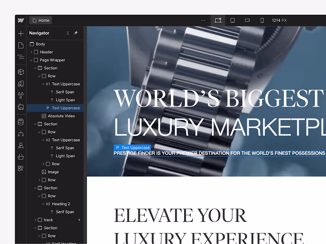 Cover image for UI Design & Webflow Development