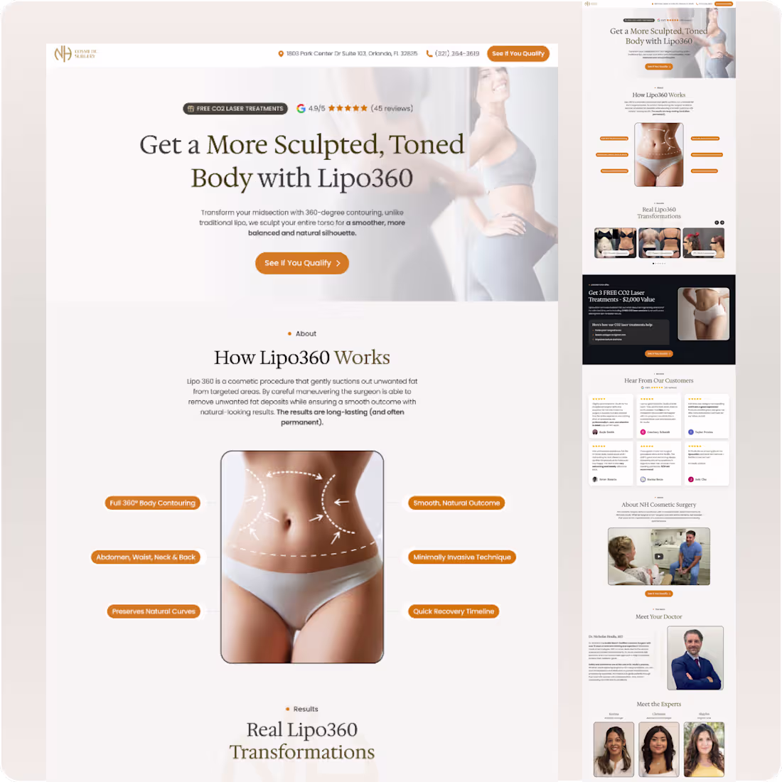 Cover image for Framer landing page for a