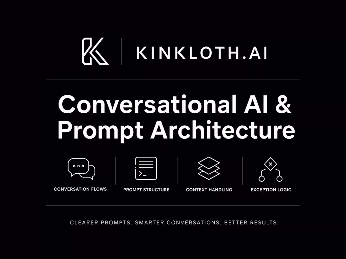 Cover image for I designed a conversational AI
