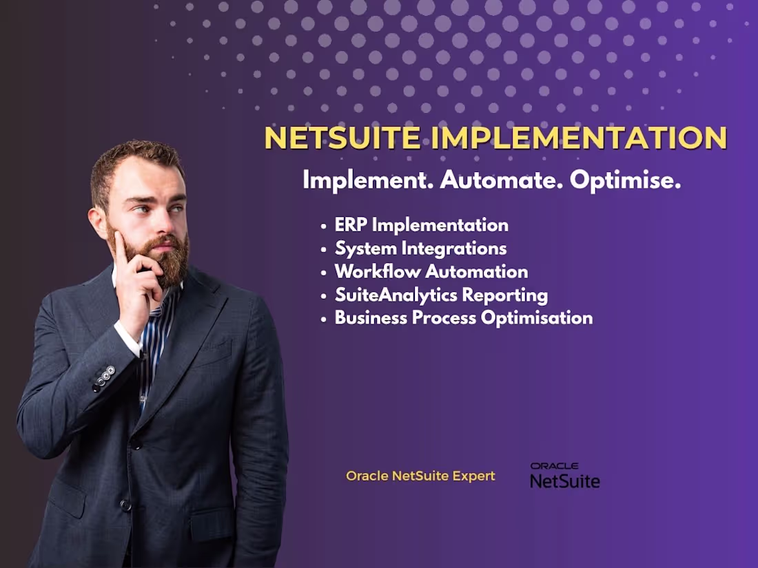 Cover image for Oracle NetSuite Implementation