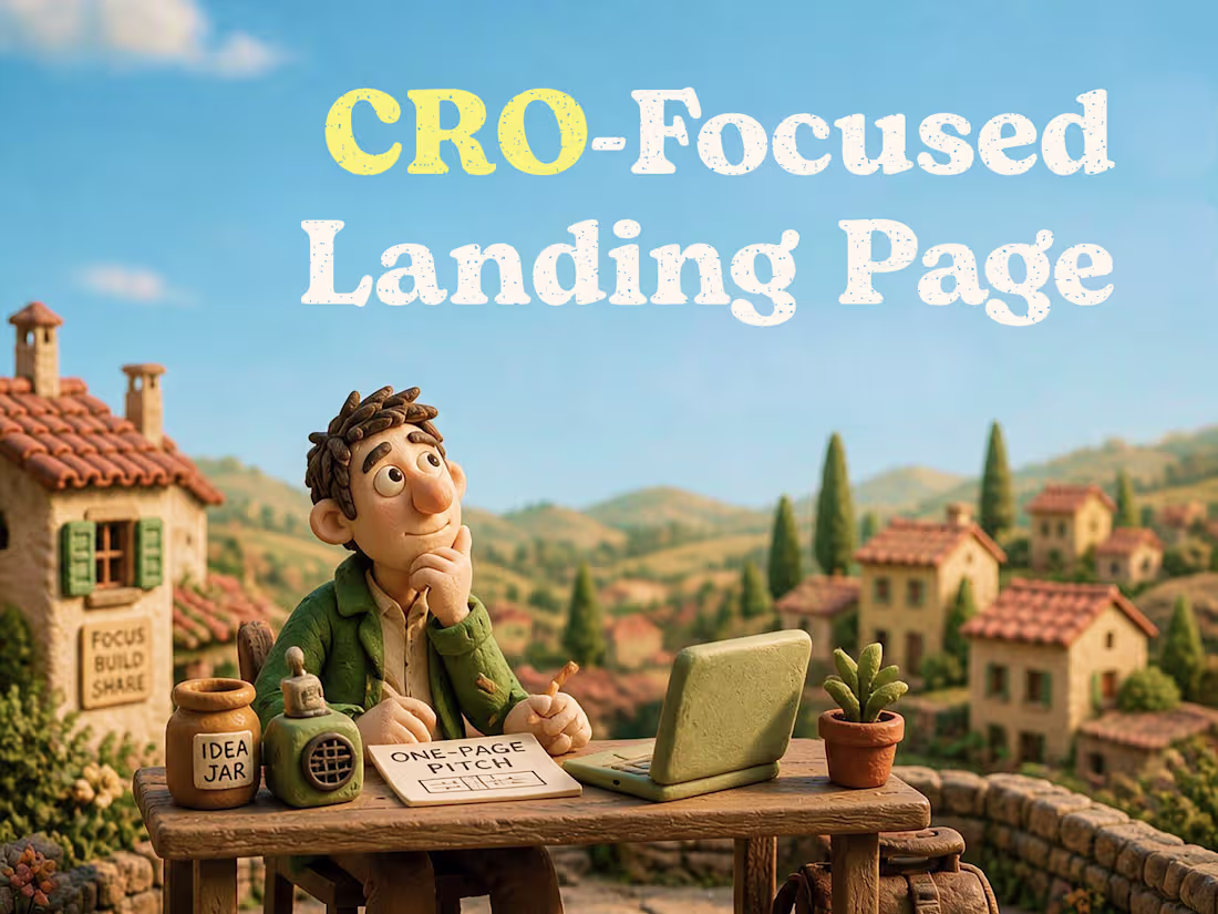 Cover image for Conversion-Focused Landing Page