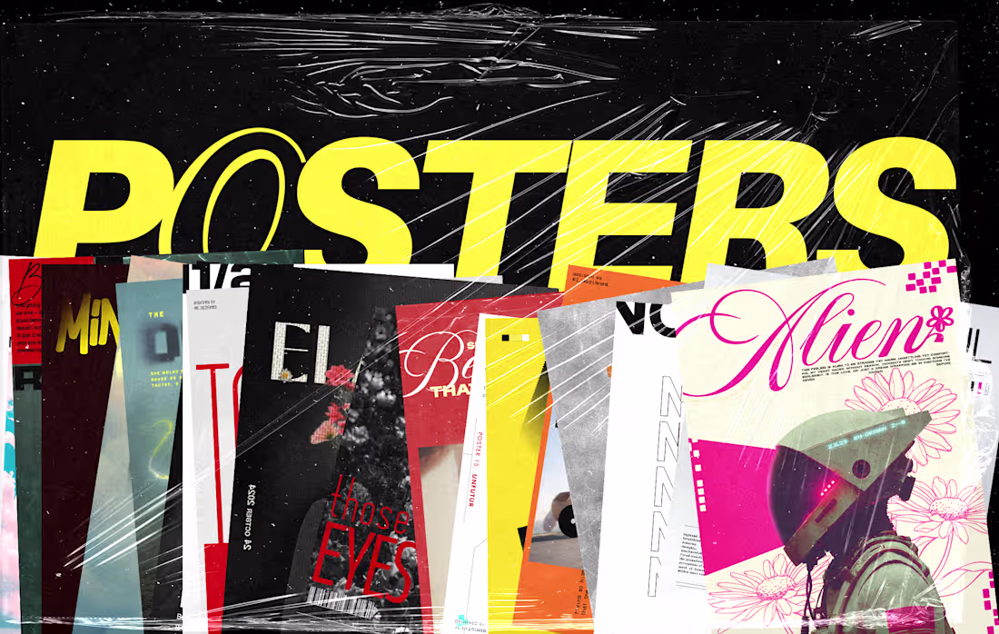 Cover image for These are some poster designs