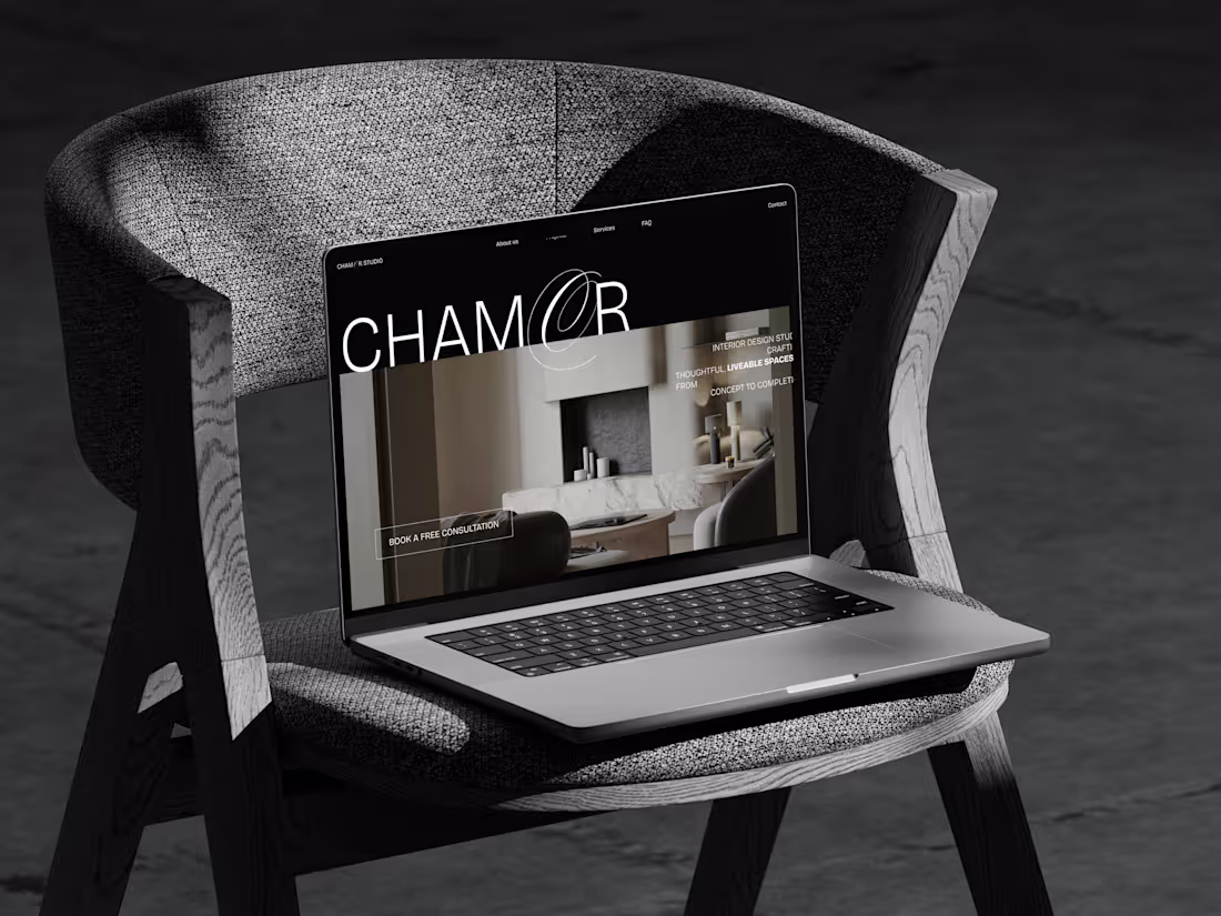 Cover image for Landing page for interior design