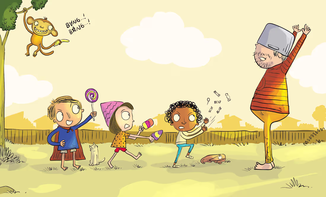 Cover image for I will draw children story