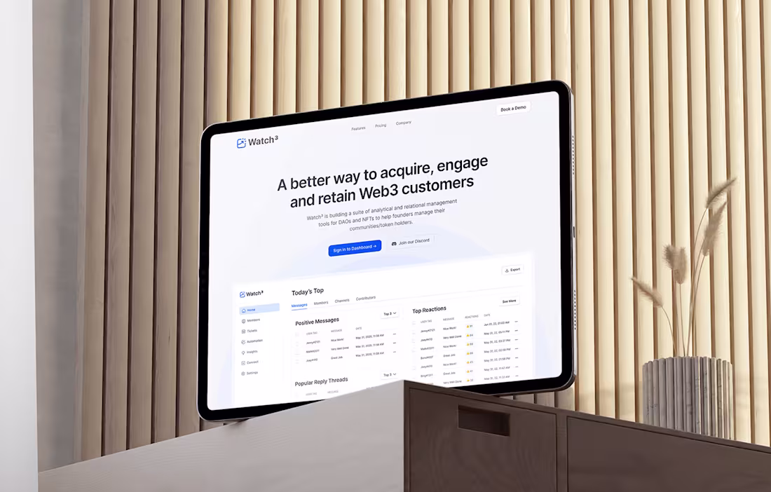 Cover image for Watch3: A Decentralized Analytics Platform