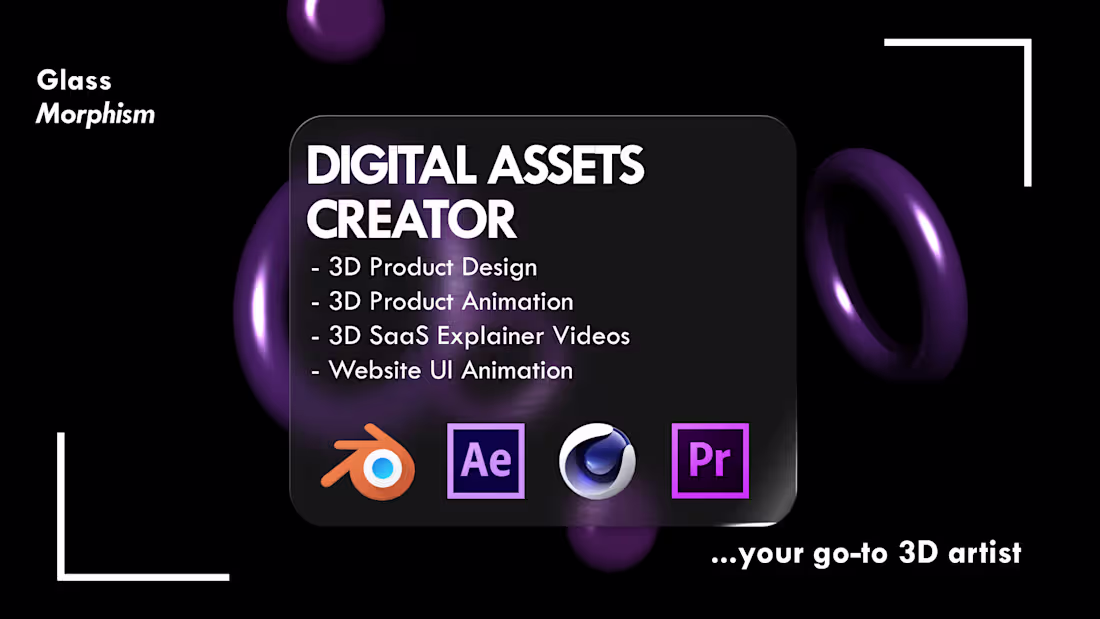 Cover image for Do 3D SaaS Explainer Video, App UI animation, Webapp Explainer.
