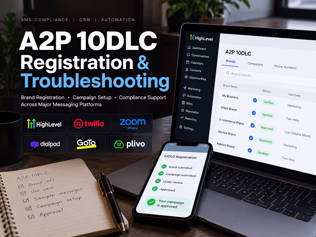 Cover image for A2P 10DLC Registration & Troubleshooting