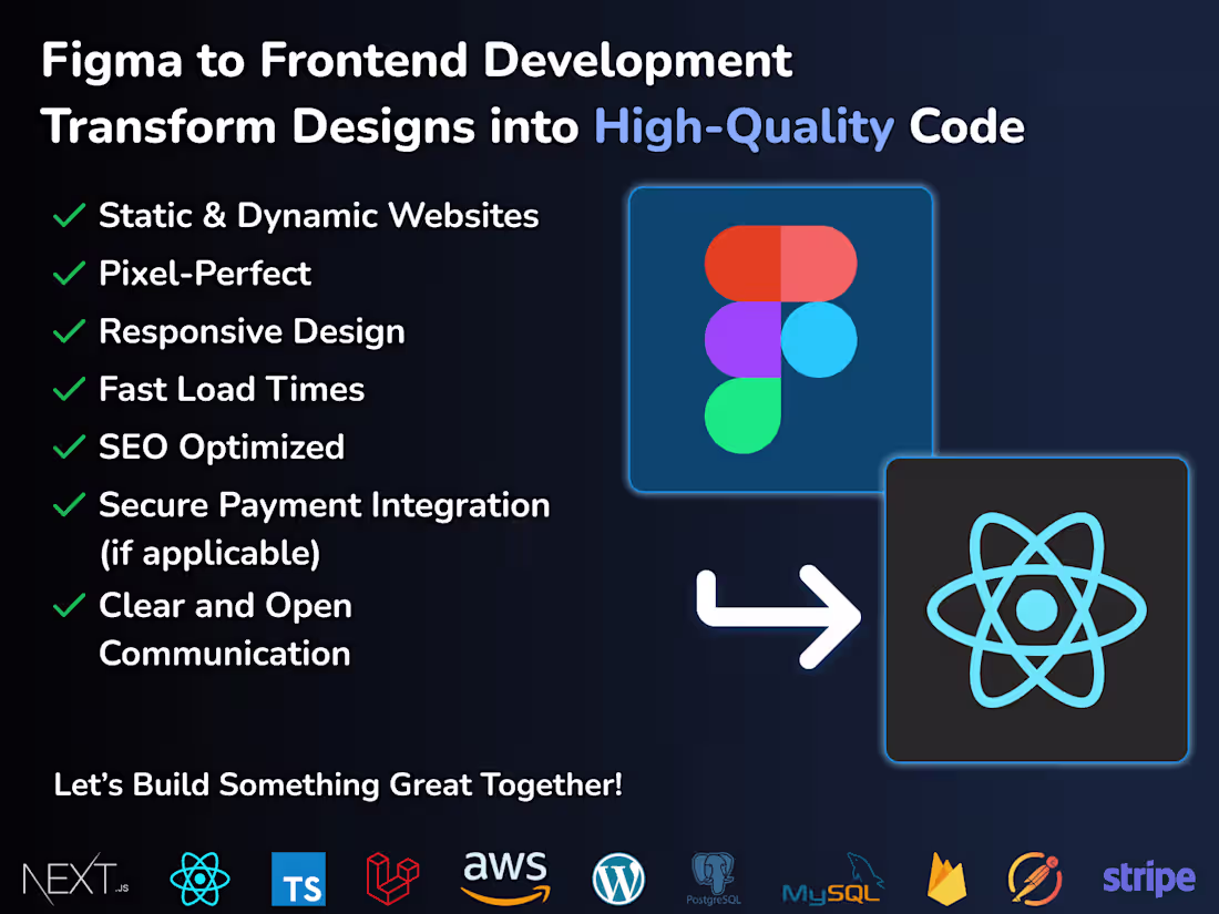 Cover image for Figma to Frontend Development: Transform Designs into Code