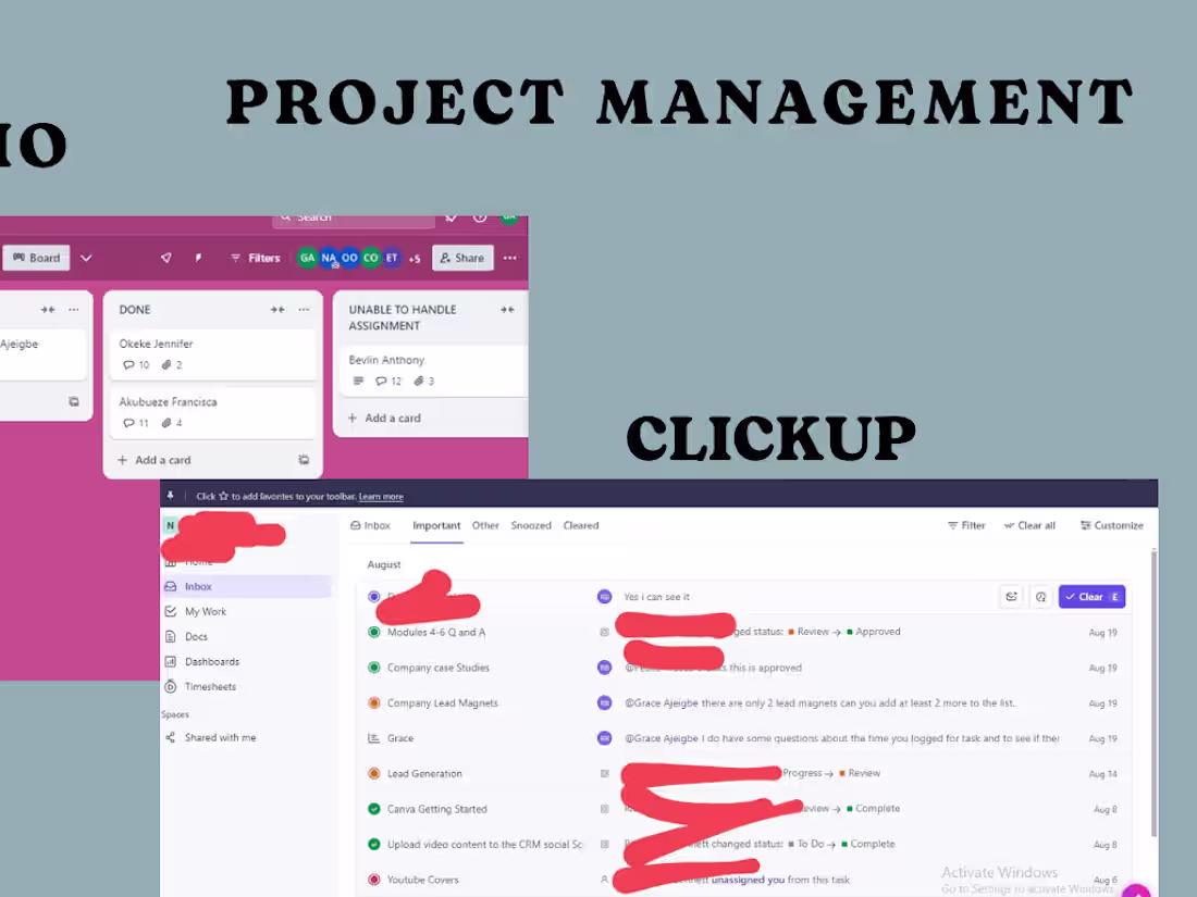 Cover image for Provided Administrative Support for a Marketing Company 