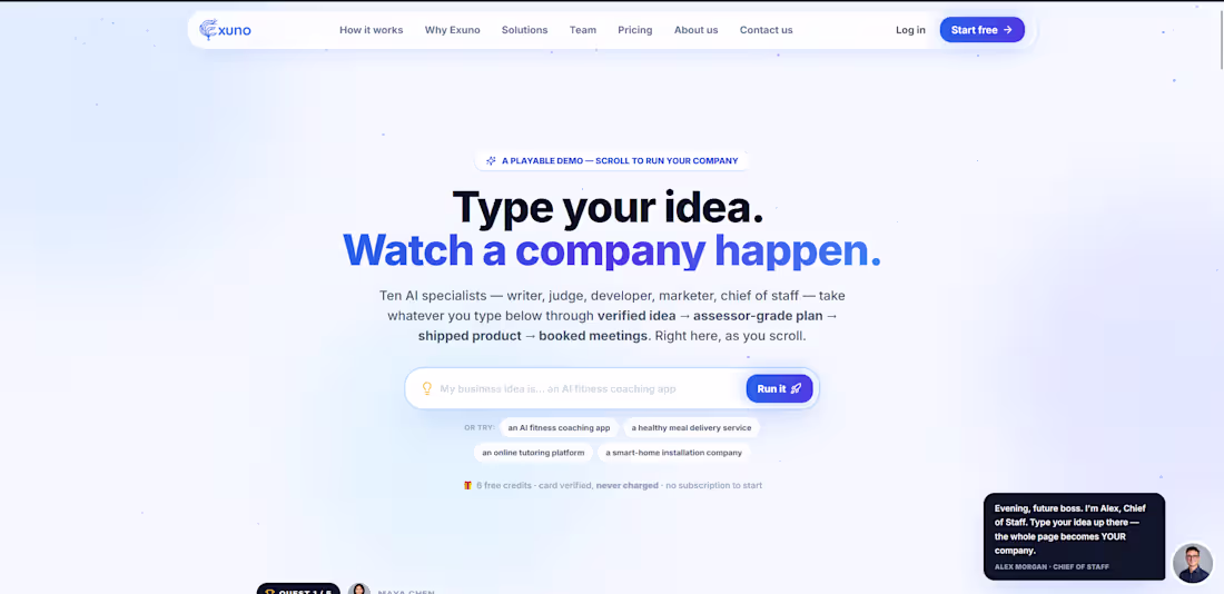 Cover image for https://exuno.io