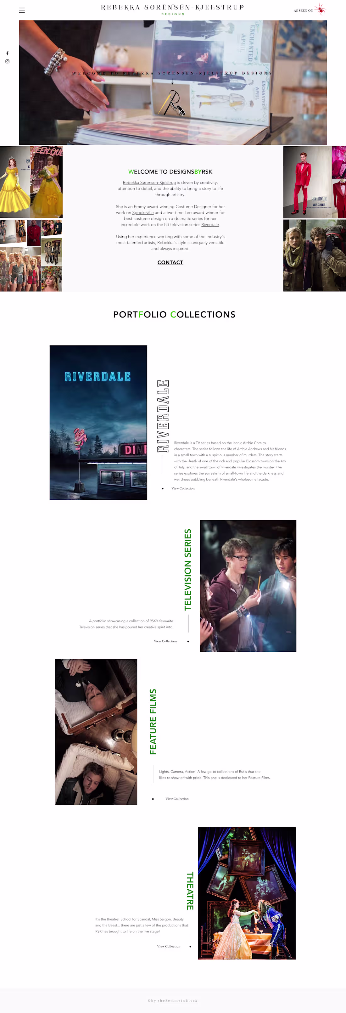 Cover image for Brand Development and Web Design for Rebekka Sorensen-Kjelstrup