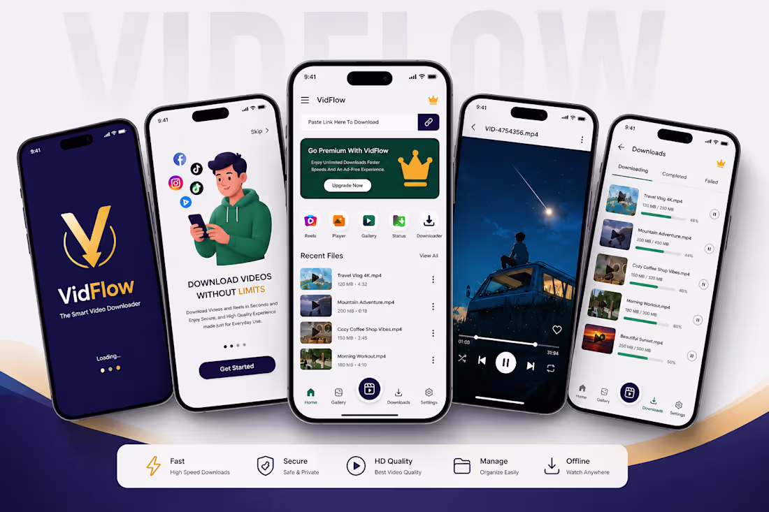 Cover image for Mobile App UI Design