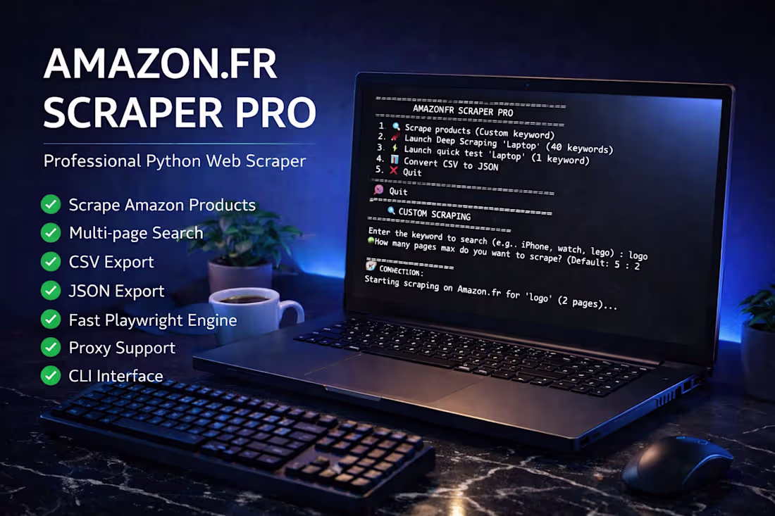 Cover image for Custom Web Scraping & Data Extraction Service