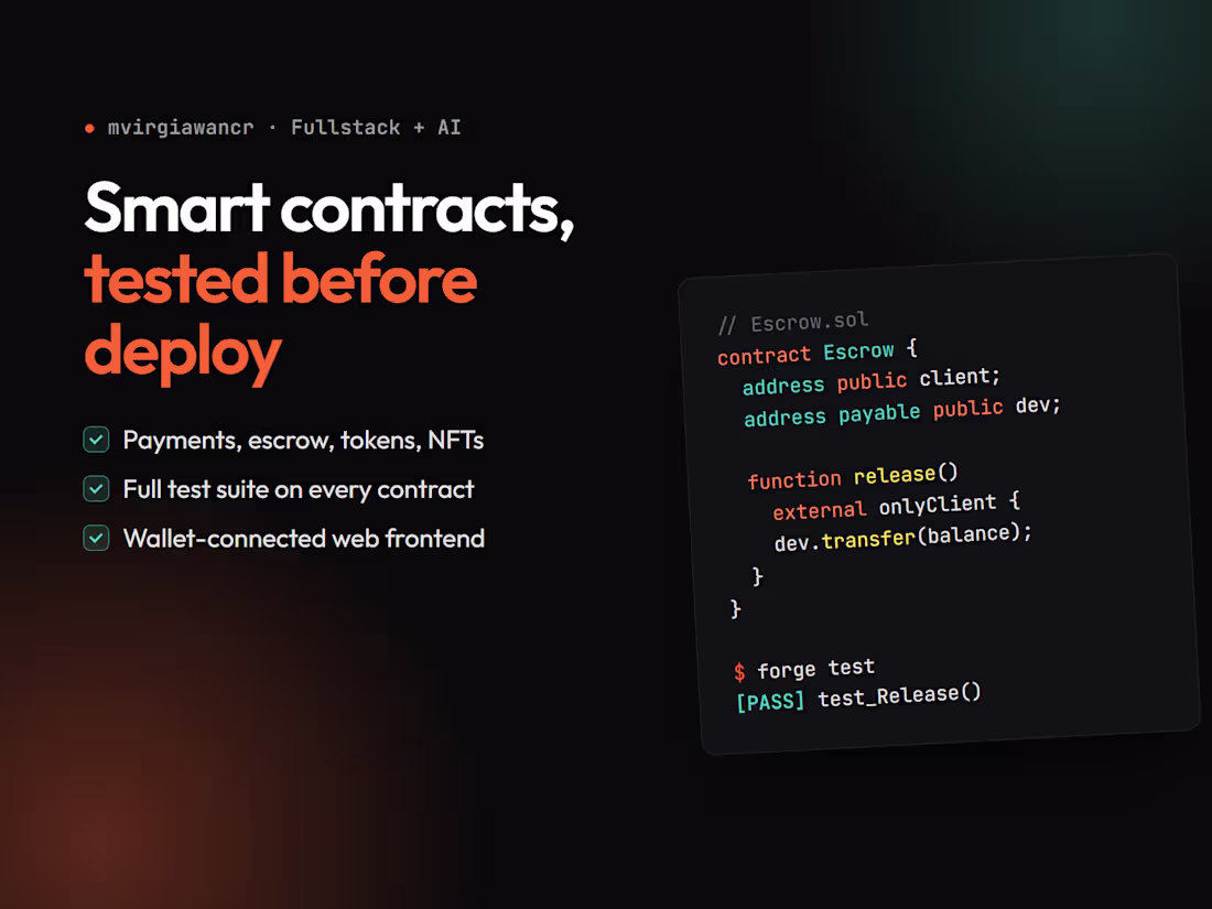 Cover image for Smart Contract Development
