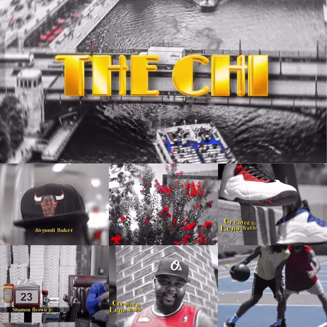 Cover image for Sharing some stills from my recreation of The Chi’s title se...