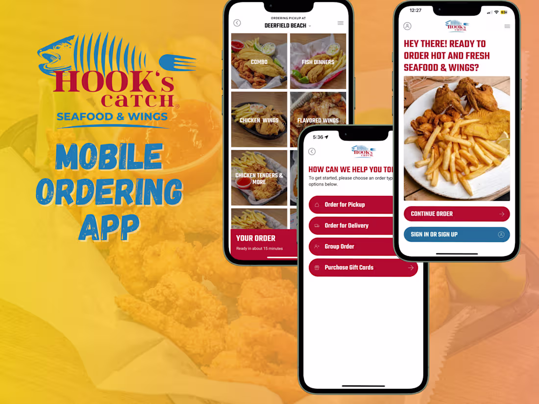 Cover image for Restaurant Ordering App – Maiah Andrews