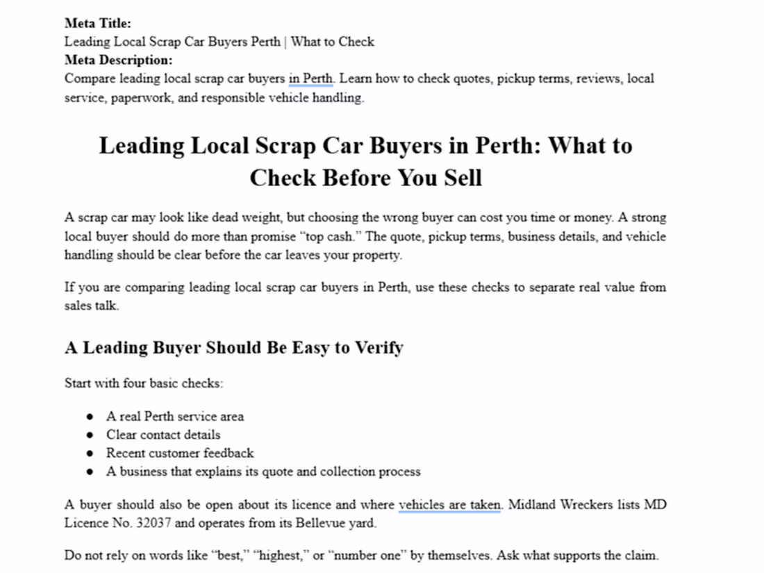 Cover image for I wrote this SEO-focused article