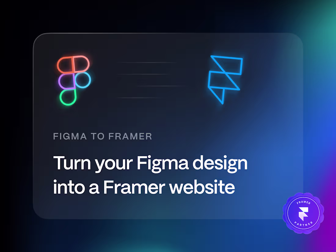 Cover image for Figma to Framer