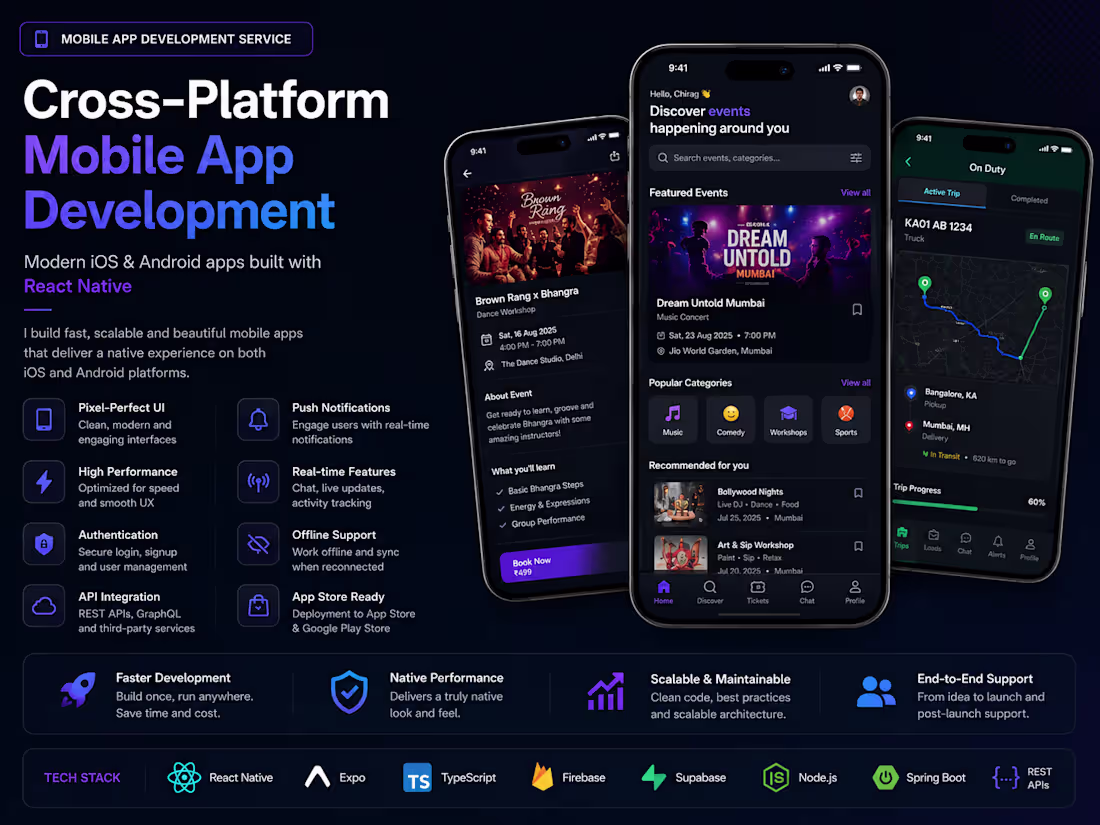Cover image for Cross-Platform Mobile App Development