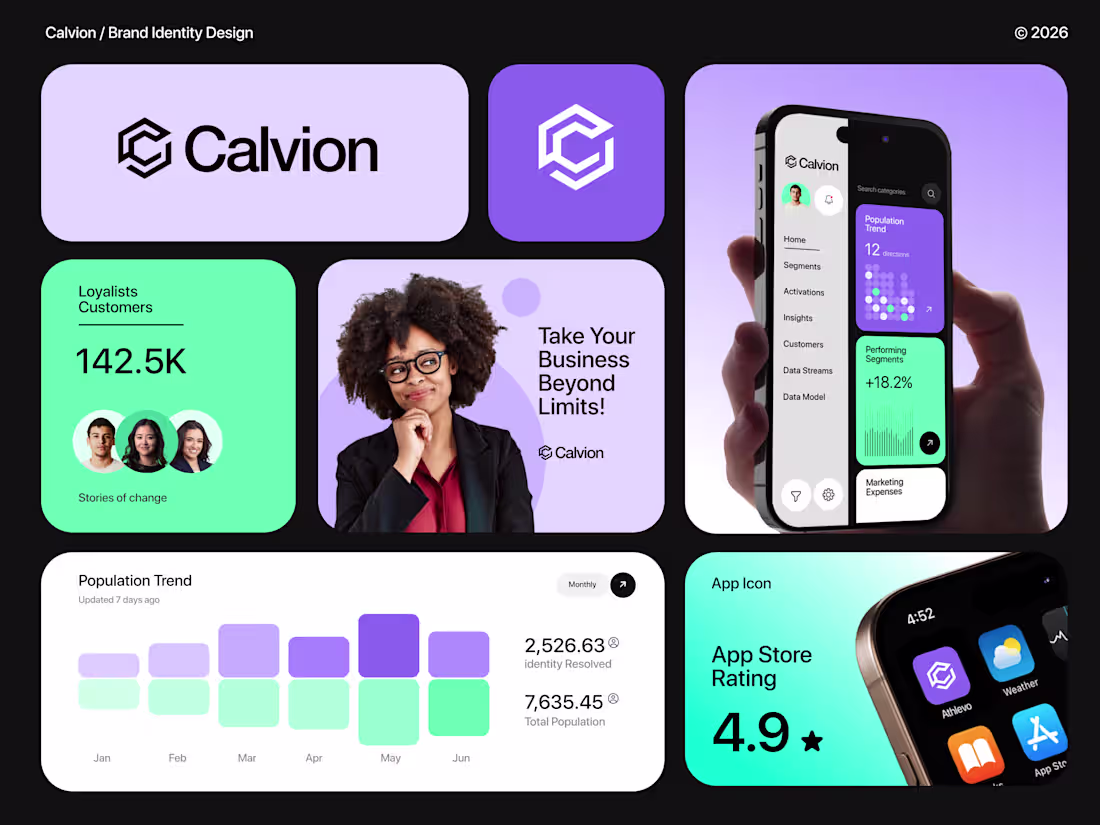 Cover image for Calvion Saas CRM Branding