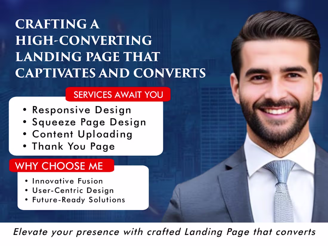 Cover image for High-Converting Landing Page That Captivates and Converts